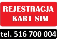 Zarejestrowane karty SIM startery do komórki prepaid do telefonu