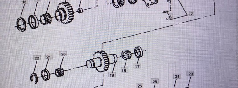 John Deere JD10129/pierścień wewnętrzny/John Deere 4555/4755/4955-1