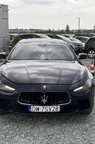 Maserati Ghibli 3.0i V6 24V 410KM SQ4 2017r kamera, szyberdach,-2