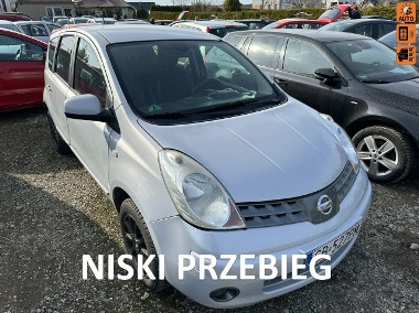 Nissan Note E11 Hands free, oszczędny silnik, klimatronik, hak, 2 klucze, isofix-1