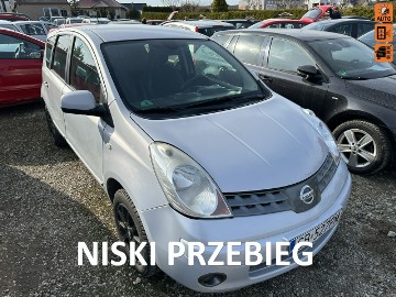 Nissan Note E11 Hands free, oszczędny silnik, klimatronik, hak, 2 klucze, isofix