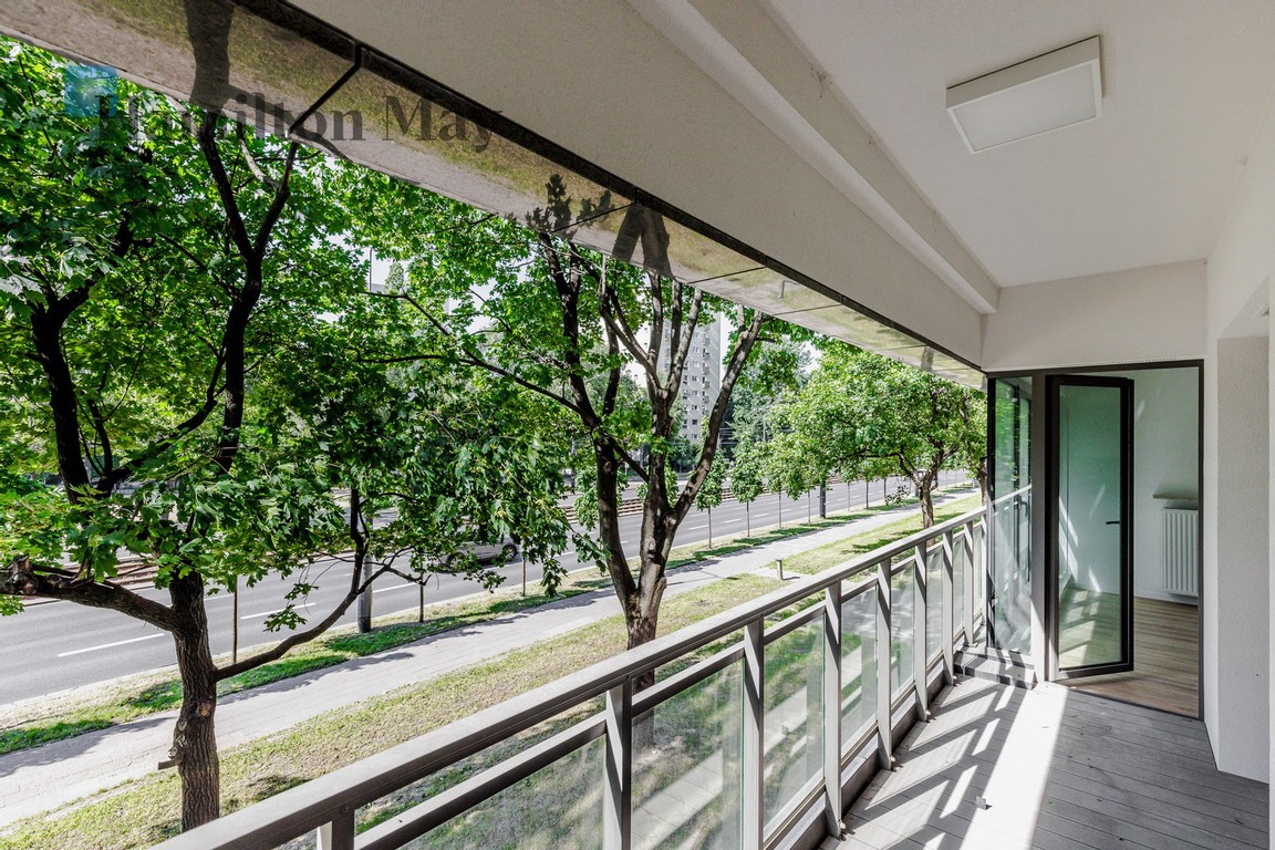 Jasny apartament z balkonem i widokiem na zieleń - Widok 2