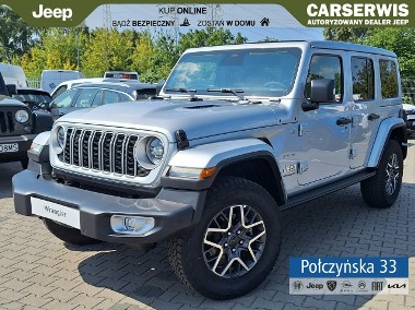 Jeep Wrangler III [JK] SAHARA 2.0 Turbo 272 KM ATX 4WD |Silver Zynith|Dach el. otwierany|MY-1