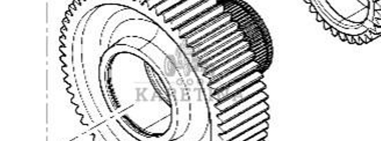 Massey Ferguson 7718S 7718 S 1804A DYNA 6 Koło Zębate Wału Skrzyni Biegów CZĘŚCI 4302423M2-1