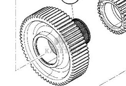 Massey Ferguson 7718S 7718 S 1804A DYNA 6 Koło Zębate Wału Skrzyni Biegów CZĘŚCI 4302423M2