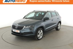 Skoda Karoq DSG full LED klima auto kamera i czujniki parkowania skóra/alcantara