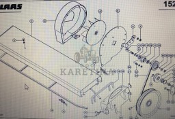 CLAAS LEXION Kompletna dmuchawa odsysacza kurzu