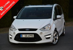 Ford S-MAX Pakiet ST Lift Panorama Radar ACC Ledy Skóry Navi Convers Alu18 2xPa