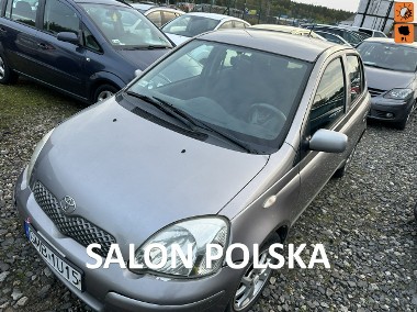 Toyota Yaris I Polski salon, po liftingu, 5 drzwi, przegląd do 07.2027, isofix, alu-1