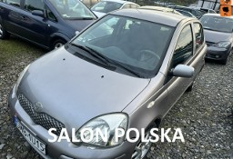 Toyota Yaris I Polski salon, po liftingu, 5 drzwi, przegląd do 07.2027, isofix, alu