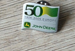 Kolkcjonerska unikatowa przypinka 50 lat John Deere