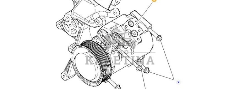 Fendt 828 Vario - spręźarka klimatyzacji G931552020011-1