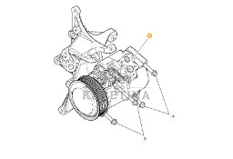 Fendt 828 Vario - spręźarka klimatyzacji G931552020011