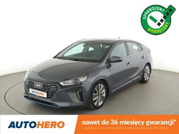 Hyundai Ioniq Premium hybryda skóra navi grzane fotele kamera ACC tempomat