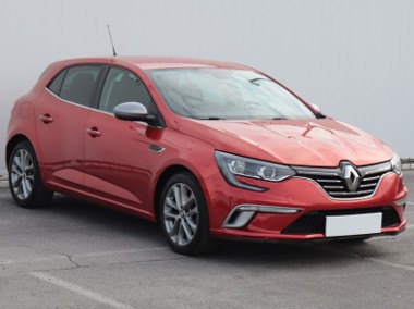 Renault Megane IV , Salon Polska, Serwis ASO, Skóra, Navi, Klimatronic,-1