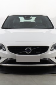 Volvo V60 I , Salon Polska, Skóra, Navi, Xenon, Bi-Xenon, Klimatronic,-2