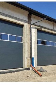 Nowa brama garażowa segmentowa FAKRO 3000x2500 antracyt Czyste powietrze -2