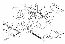 Krone Big M II - siłownik hydrauliczny 009184850