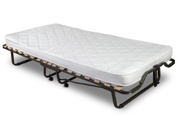 Łóżko składane dostawka hotelowa LUXOR PREMIUM 200x90 z materacem 13cm