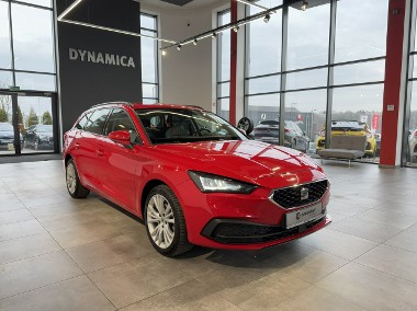 SEAT Leon III ST Style 1.5TSI 130KM M6 2021 r., salon PL, I wł., f-a VAT, gwarancj-1