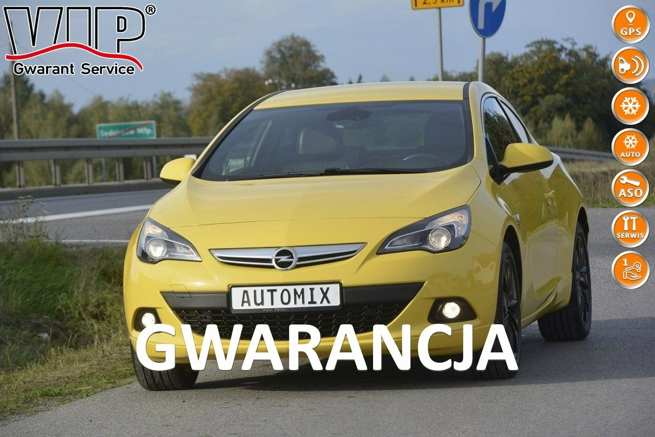 Opel Astra J 1.4Turbo OPC Line GTC doinwestowana gwarancja przebiegu hak