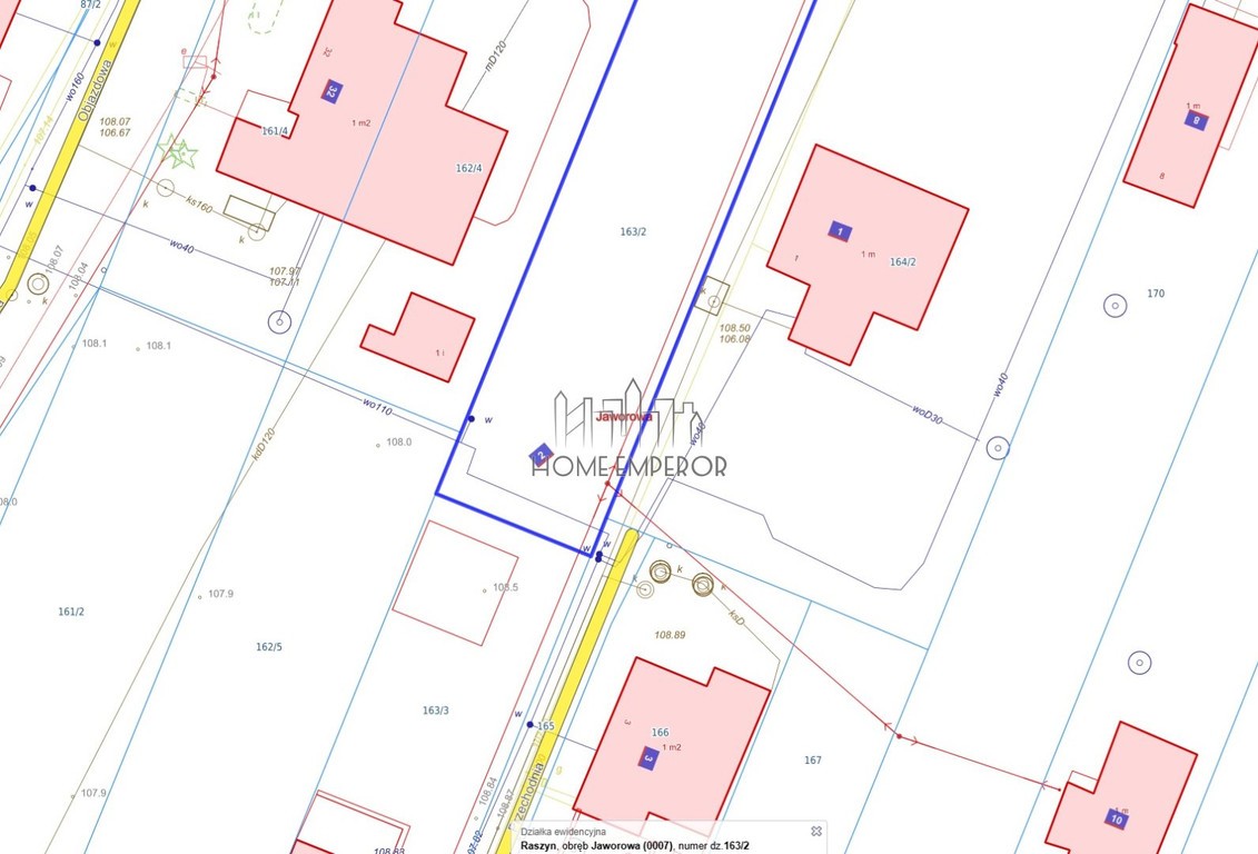 Działka na sprzedaż, 643 m², Raszyn Jaworowa - Widok 2