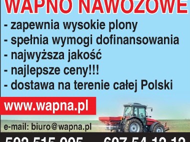 Wapno nawozowe, Magnezowe, Weglanowe, Kreda, Tlenkowe -Najtaniej luzem Polska !-1