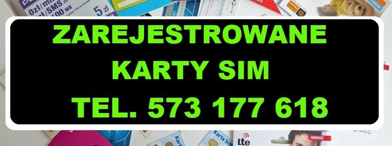 Zarejestrowane karty telefoniczne Warszawa rejestracja karty SIM prepaid starter-1