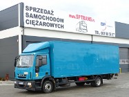 Iveco EuroCargo 120E18 EEV Euro 5 Kontener Sprowadzony Klima Przebieg Udokumentowany , Poduszki , 18 Euro Palet , Boczne Drzwi