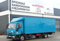 Iveco EuroCargo 120E18 EEV Euro 5 Kontener Sprowadzony Klima Przebieg Udokumentowany , Poduszki , 18 Euro Palet , Boczne Drzwi