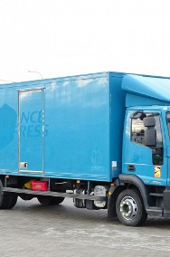 Iveco EuroCargo 120E18 EEV Euro 5 Kontener Sprowadzony Klima Przebieg Udokumentowany , Poduszki , 18 Euro Palet , Boczne Drzwi-2