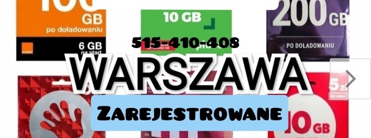 WARSZAWA KARTY SIM Zarejestrowane Aktywne karty Czeskie Rejestracja kart xxx -1