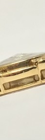 Złoty Wisiorek 750 18K DELFIN z BRYLANTAMI na SZCZĘŚCIE-4