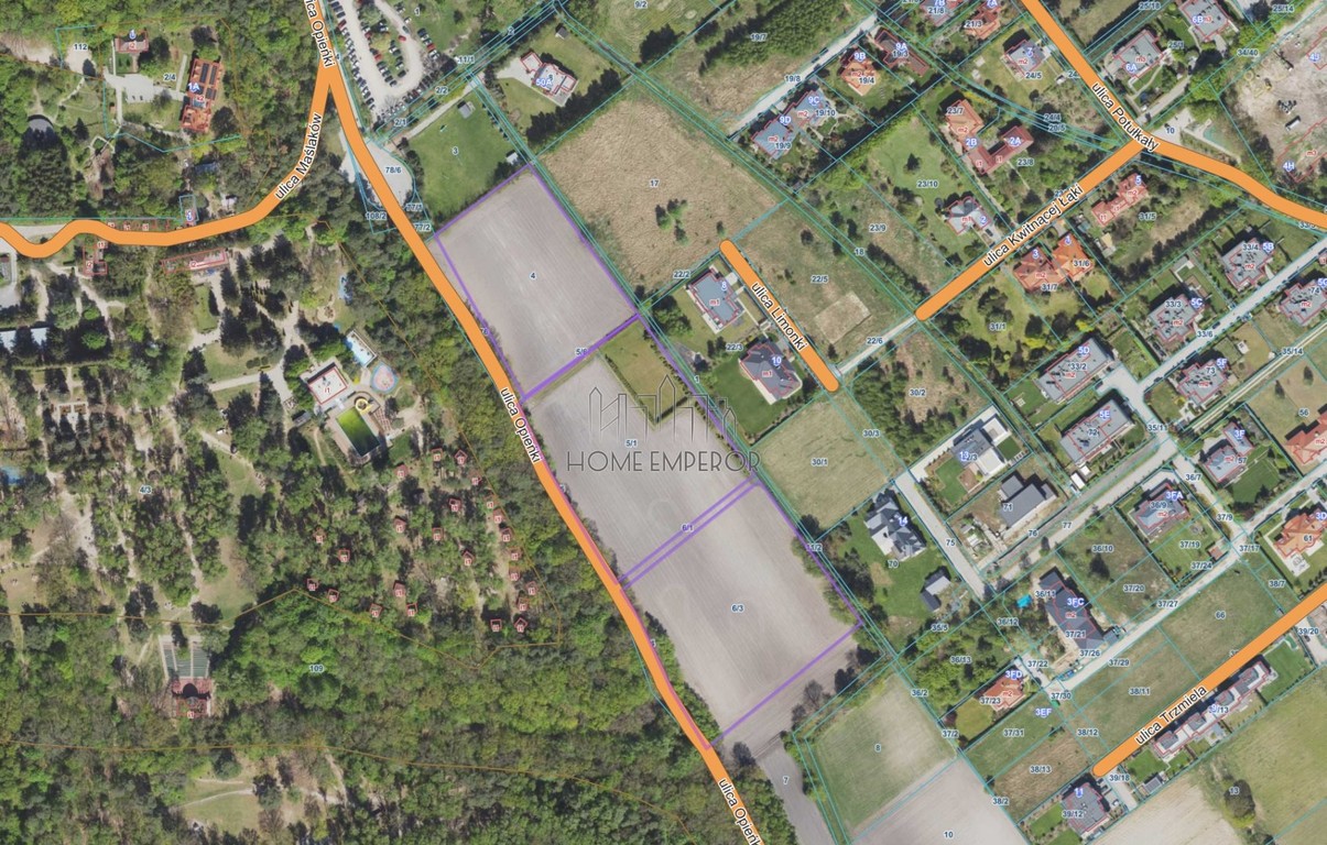 Działka na sprzedaż, 6691 m², Warszawa Wilanów Powsin - Widok 4