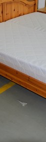 łóżko sosnowe z materacami i szafkami - komplet jak nowy -3