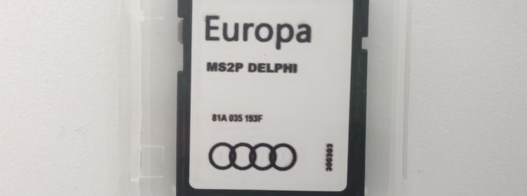 Karta SD AUDI MS2P A1, A3, Q3, S3, RS3, RS Q3 EU-1