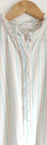 Sukienka Lulu's Drawer M 38 paski pastele bawełna mini krótka-3