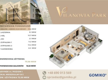 Apartamenty Vilanovia Park Apartament B3-1