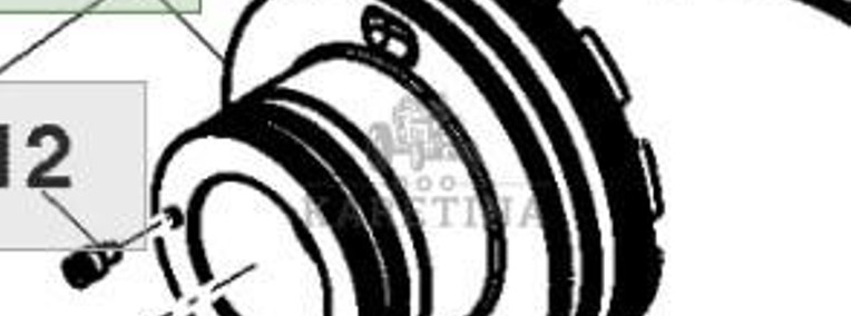 John Deere 8110 8210 8310 8410 Obudowa Łożyska CZĘŚCI RE64806-1