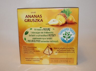 Herbata Remsey owocowa smak ananas i gruszka 20 torebek-2