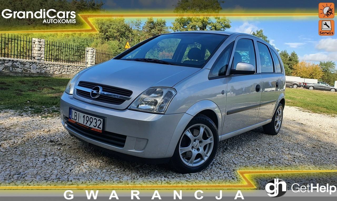 Opel Meriva A 1.6 16v 101KM # Klima # Elektryka # Alufelgi # Zadbana # Bez Rdzy !