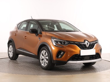 Renault Captur , Salon Polska, Serwis ASO, GAZ, Skóra, Navi, Klimatronic,-1