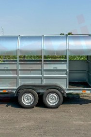 PRZYCZEPA DO TRANSPORTU ZWIERZĄT 2500 KG – BYDŁO, OWCE, KOZY-2