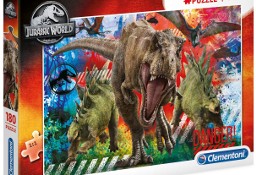Puzzle Jurassic World Dinozaur Tyranozaur T-Rex 180 el.