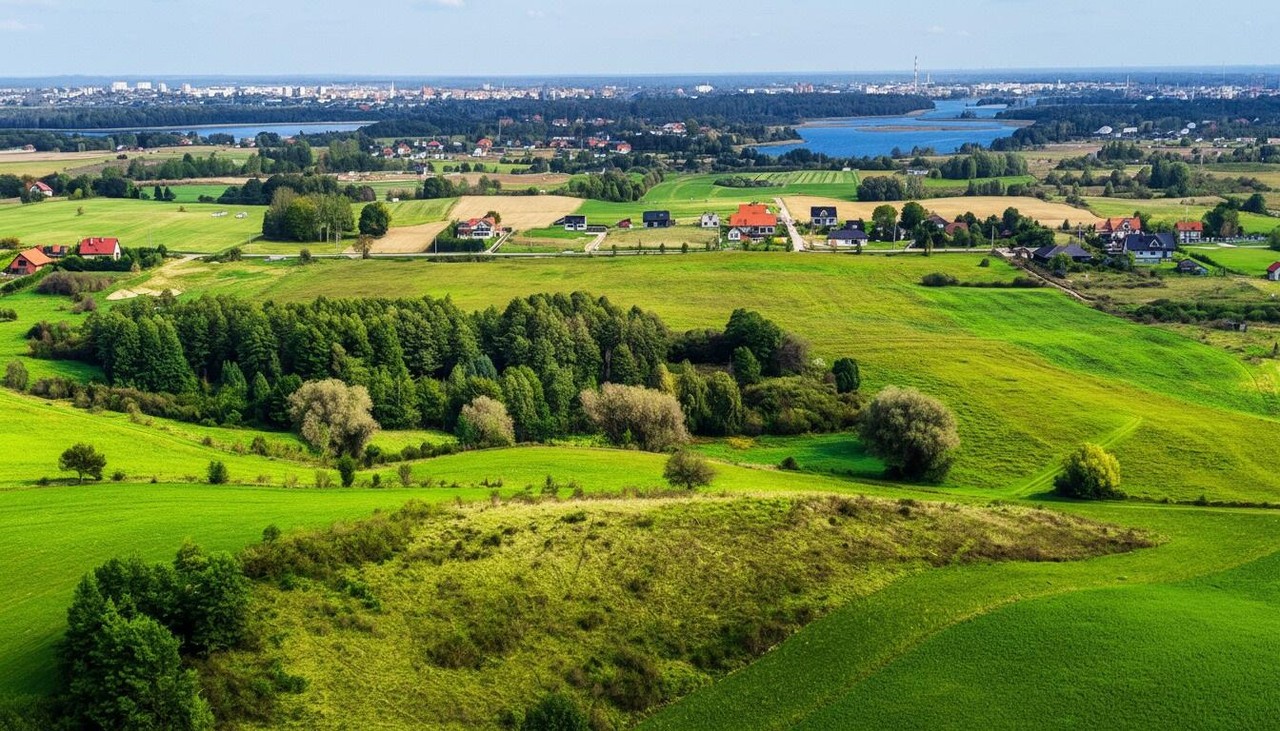 Działka na sprzedaż, 3231 m², Ełk Szarejki - Widok 3