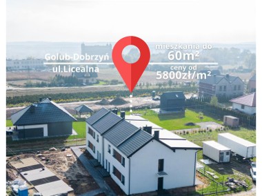 Nowe mieszkanie w Golubiu-Dobrzyniu,ul.Licealna 40m2-1