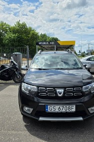 Dacia Sandero II Sandero Stepawy 0.9 TCE + LPG 90 KM, Klimatyzacja, Bluetooth, Alufelgi,-2