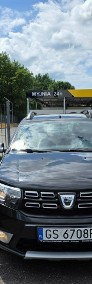 Dacia Sandero II Sandero Stepawy 0.9 TCE + LPG 90 KM, Klimatyzacja, Bluetooth, Alufelgi,-4