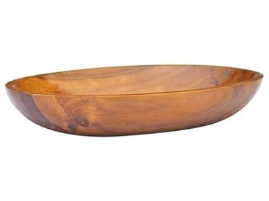 vidaXL Umywalka z drewna tekowego, 60x40x10 cm-1