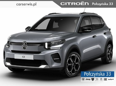 Citroen C3 III 1.2 Turbo 100 KM MT6 wersja Max |Mercury Grey | Nowy model 2025-1